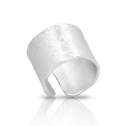 KRS rg R6801520 Cigar Band SILVER PLATED Adjustable
